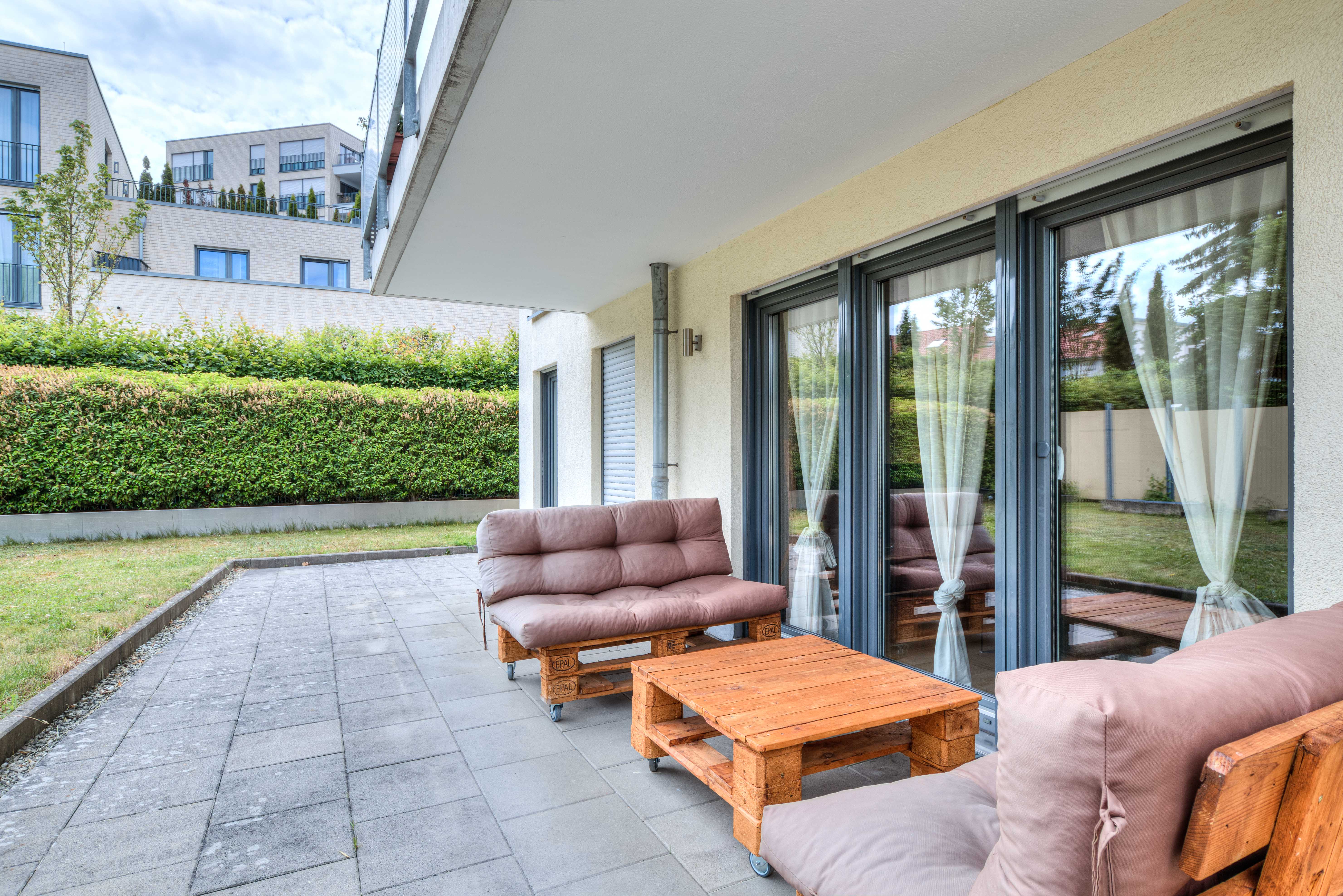 Gartenwohnung Hürth Raumaufnahme